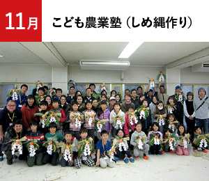 11月 しめ縄作り